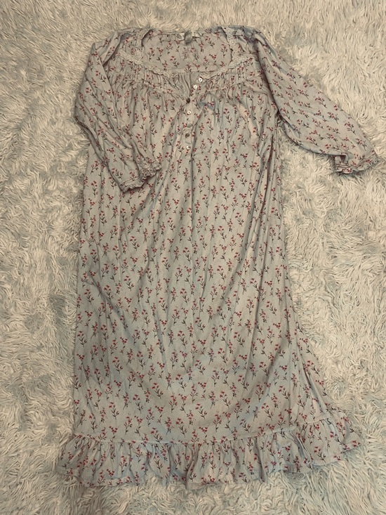 Eileen West Other - Eileen West LS Cotton Floral Nightgown Cottagecore Feminine Small